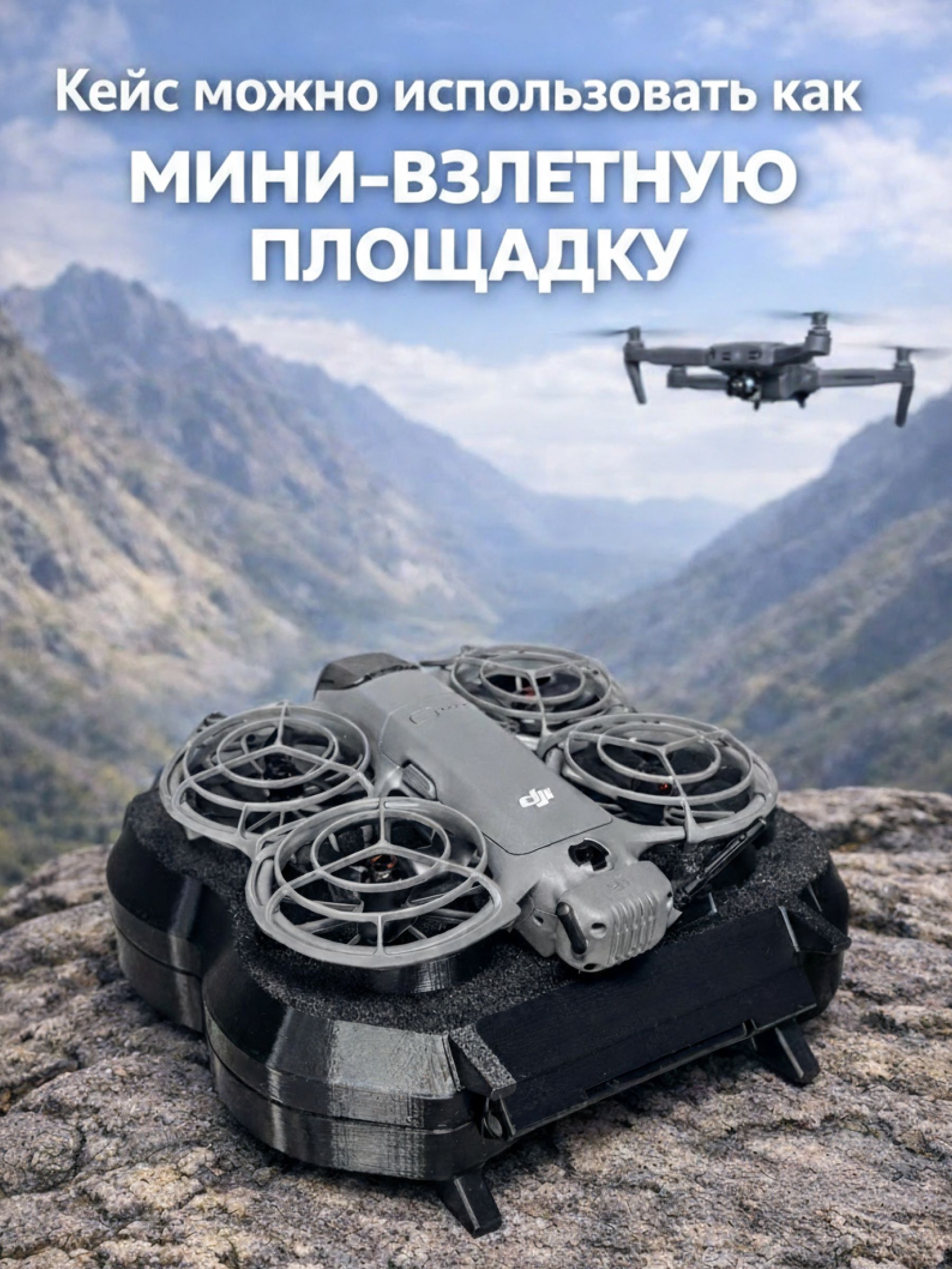 Кейс для DJI Neo 2 — ракурс 3